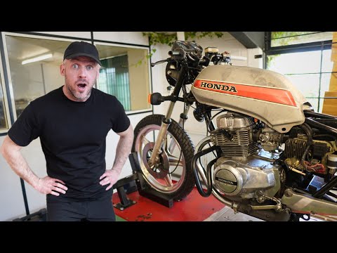 I REBUILT A HONDA CB250 THEN TRY TO START IT 37 YEARS LATER