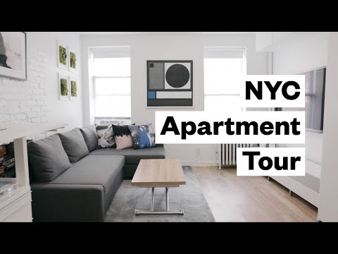 Apartment Tour! 300 sq. foot studio in NYC