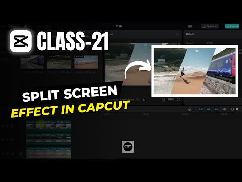 How to Create Split Screen Effect in CapCut PC | Capcut Three Screens | Capcut Tutorials Ep. 21 |