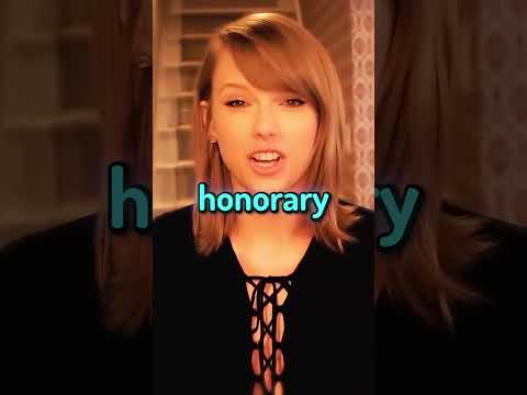 When Taylor Swift Got DOCTOR Degree 🎓