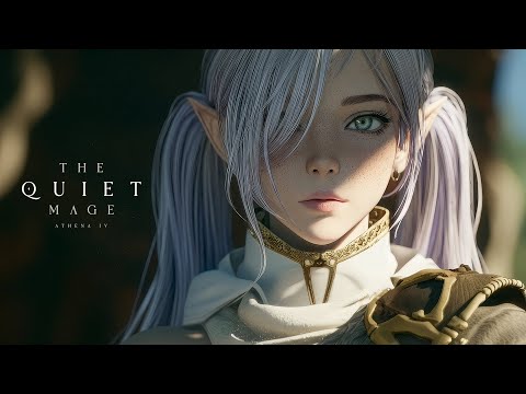 The Quiet Mage – Frieren Inspired Elven Ambient Music for Calm and Reflection