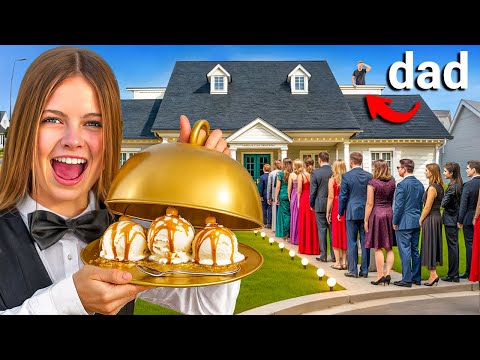 I Built a DREAM RESTAURANT and Hid It From My Dad!