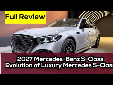 New Mercedes S-Class 2027||V8 Power, Hybrid Tech & Ultimate Comfort #car #luxurycar #mercedes 