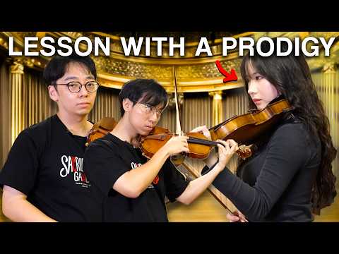 Prodigy Teaches us How to Play Violin (Ft. Chloe Chua)