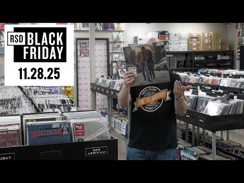 Black Friday Record Store Day Preview November 28, 2025 - RSD Preview