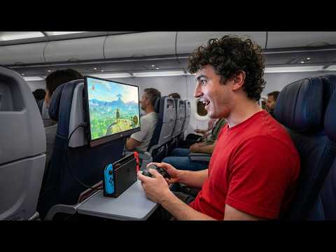 I Tested the Nintendo Switch in EVERY Plane Seat!