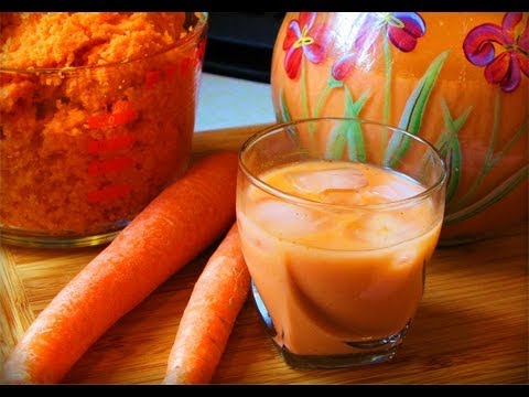 How To Make Caribbean Style Carrot Punch (juice)