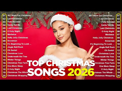 Ariana Grande, Mariah Carey, Justin Bieber 🎅Best Christmas Songs 🎄 Festive Holiday Music