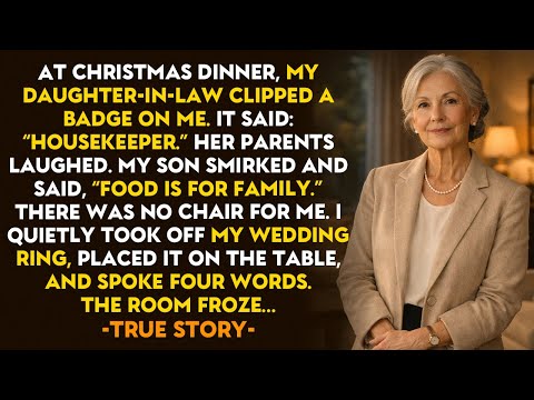HER TRUE STORY👵💔 My Son Let Them Take My Seat At Christmas—So I Walked Away And Took Everything Back