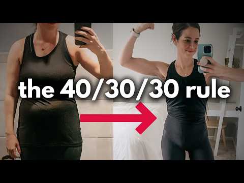 If I had to lose 35 lbs again, I'd do THIS