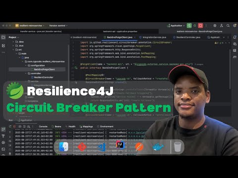 Resilience4J Circuit Breaker Pattern  | Microservice Implementation  | Spring Boot | [REST Example]