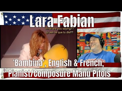 Lara Fabian-'Bambina', English & French, Pianist/Composure Manu Pitois, Concert Un Regard 9-REACTION