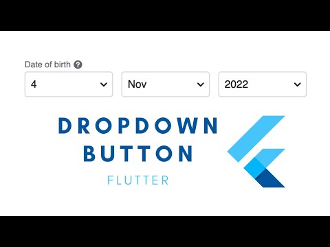 Dropdown in Flutter for creating flexible, reusable user interfaces