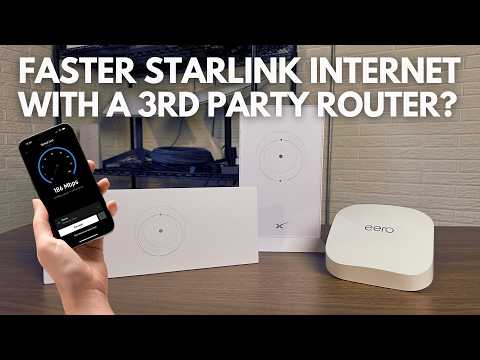 Faster Starlink Internet With a 3rd Party Router?