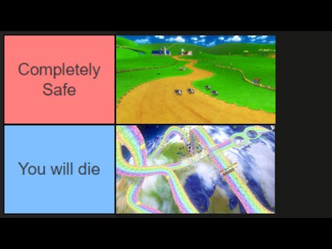 Ranking Mario Kart Wii tracks on how safe they are