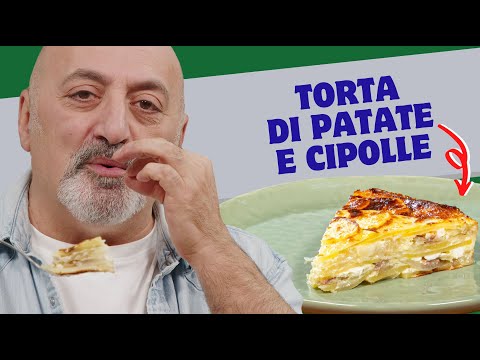 Torta di patate e cipolle