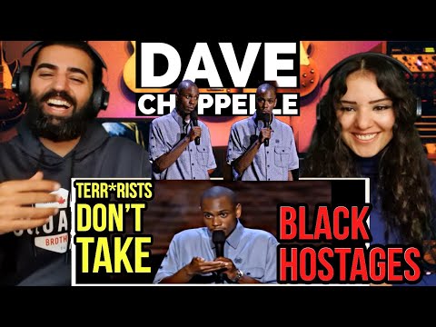 First reaction to Dave Chappelle - Why terr*rists won't take black people as hostages | (Comedy)