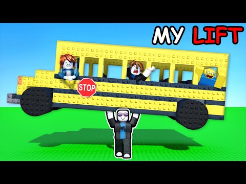 reaching UNLIMITED STRENGTH in Roblox lift everything...