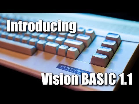 Introducing Vision BASIC 1.1 for the Commodore 64 - a better BASIC for programming games and more!