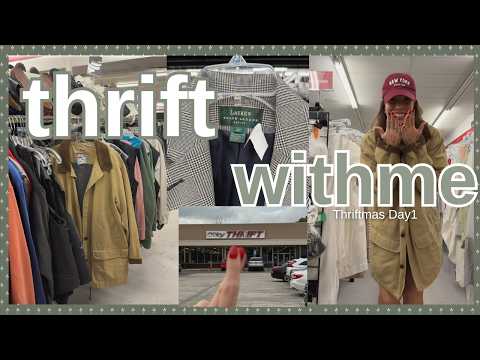 Thrift With Me + Haul | Holiday Shopping On A Budget