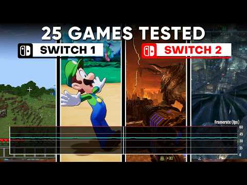 Switch 2 Backwards Compatibility - 25 More Games Tested (Frame Rates)