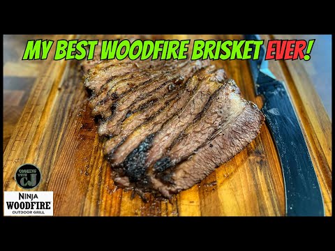 The BEST Ninja Woodfire Grill Brisket!