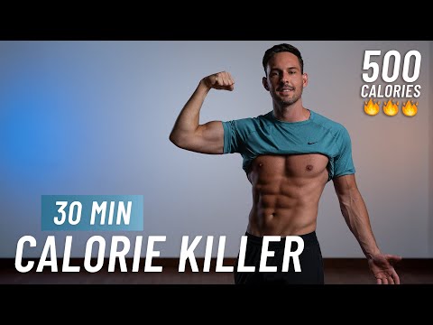 30 Min Cardio HIIT Workout To Burn Calories - Full Body Workout At Home (No Equipment, No Repeat)