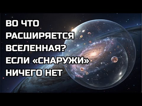 Если снаружи Вселенной ничего нет, то во что она вообще расширяется?