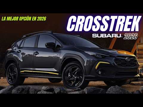 SUBARU CROSSTREK 2026 🔥 Más potencia, versiones híbridas- MEJOR opción.