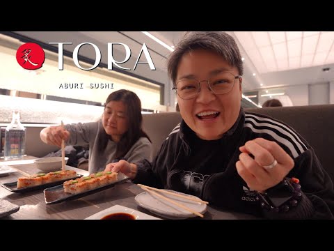 (CC Eng/繁)$60吃輸送帶高質壽司,Yorkdale日式餐廳 Tora 笑聲滿滿!High-quality conveyor belt sushi for $60 at Yorkdale.