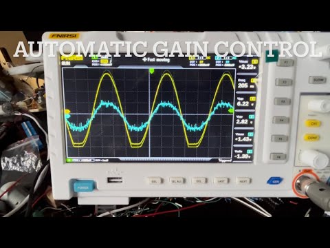 Automatic Gain Control using a JFET Voltage controlled Amplifier