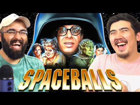 We couldn't stop laughing at *SPACEBALLS* (First time watching reaction)