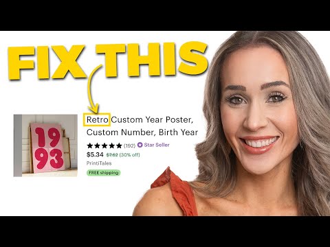 How To Make $5,000/Mo on Etsy with FREE Traffic (No Ads)