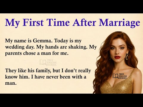 My First Time After Marriage ✅ Emotional English Story for Listening (A1/A2 Level) ✅