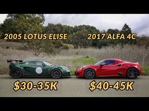Lotus Elise vs Alfa Romeo 4C - Head to Head Review!