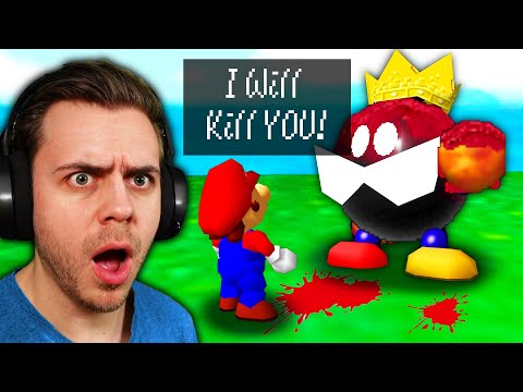 Mario 64, But King Bob-Omb is A Murderer...