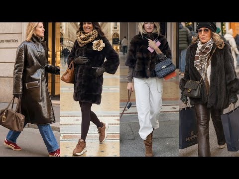 ITALIAN ELEGANCE LOOKS 🇮🇹 VIRAL MILAN STREET STYLE FEBRUARY 2026 | LUXURY FASHION VLOG & CHIC TRENDS