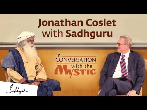 Jonathan Coslet & Sadhguru at Wharton School of Business
