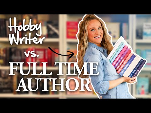 How to write a book OR how to become a full time author in 2025!