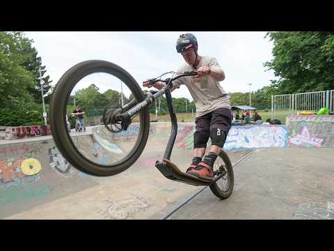 URBAN FREERIDE ON A DIRT SCOOTER - IT SHOULDN'T BE THIS MUCH FUN!