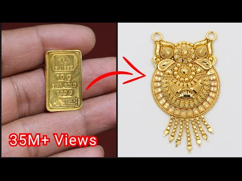 Pure Gold Mangalsutra Making | Proof of 24K Gold Jewellery - Gold Smith Jack