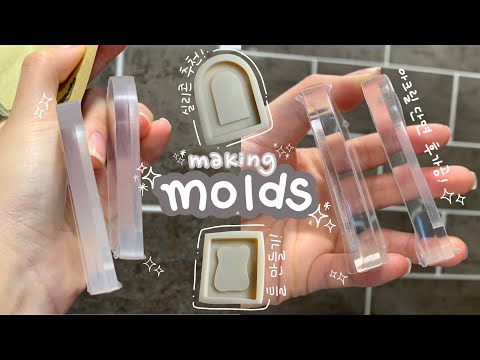 Jammy's Mold Making Journey... ✈️ Finishing & Polishing Acrylic Blanks, Making Silicone Molds