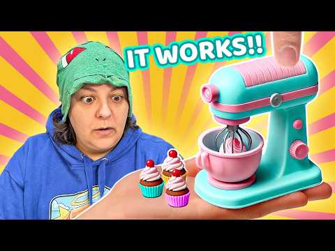 SO TINY! I BOUGHT The FULL SET Of Mini Appliances That Work!