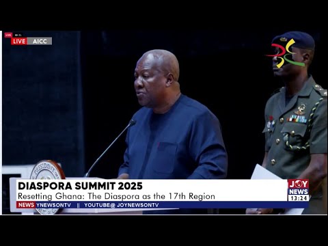 Diaspora Summit 2025: Resetting Ghana - The Diaspora as the 17th Region