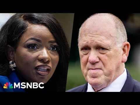 'The conspiracy is complete': Rep. Jasmine Crockett breaks down Tom Homan bribery allegations