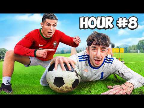 I Trained Like Cristiano Ronaldo for 24 Hours!