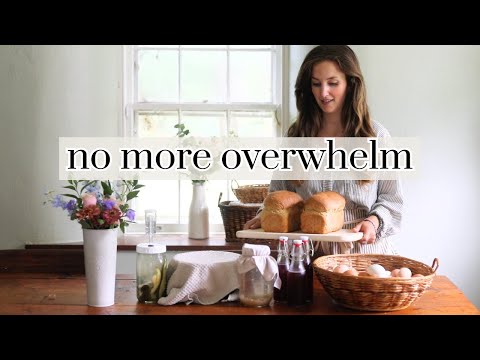 Rhythms in my kitchen that make real food easier (simplify from scratch cooking)