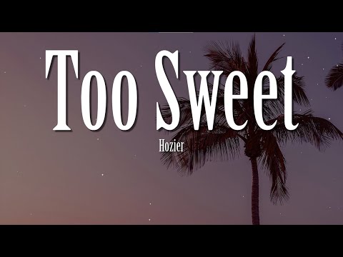 Hozier - Too Sweet (Lyrics)