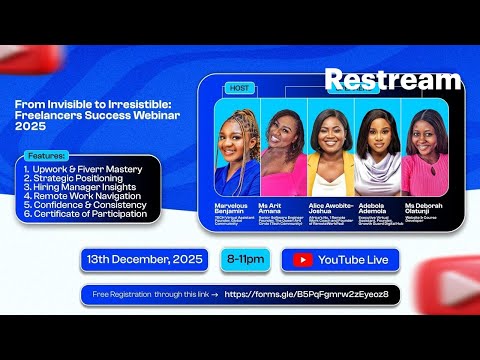 From Invisible to Irresistible: Freelancers Success Webinar 2025