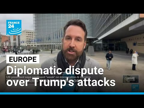 Trump’s attack on 'weak' Europe widens political divide • FRANCE 24 English